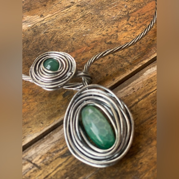 🤗81-You Are Terrific ❤️ Handcrafted Infinity Spiral Neck Jewellery - Picture 10 of 11